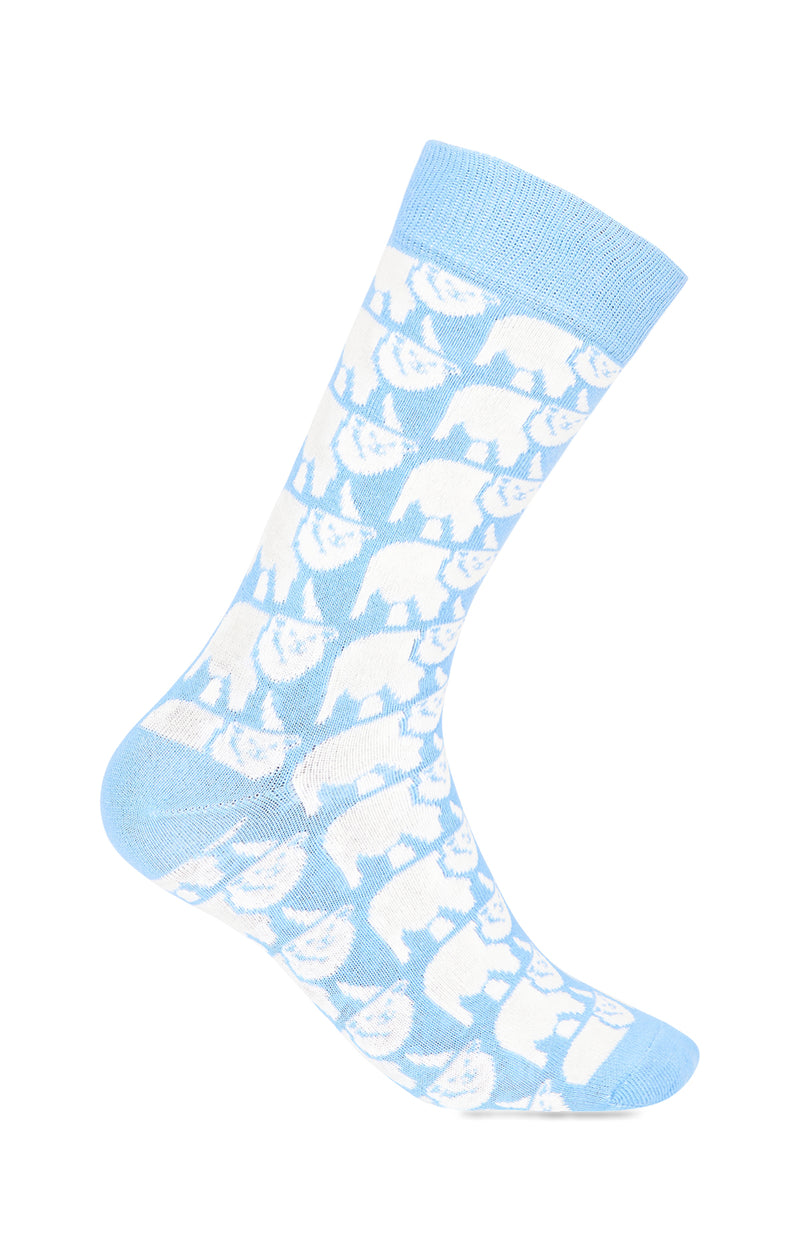 Chaussettes bleu - Les Dago Polaire