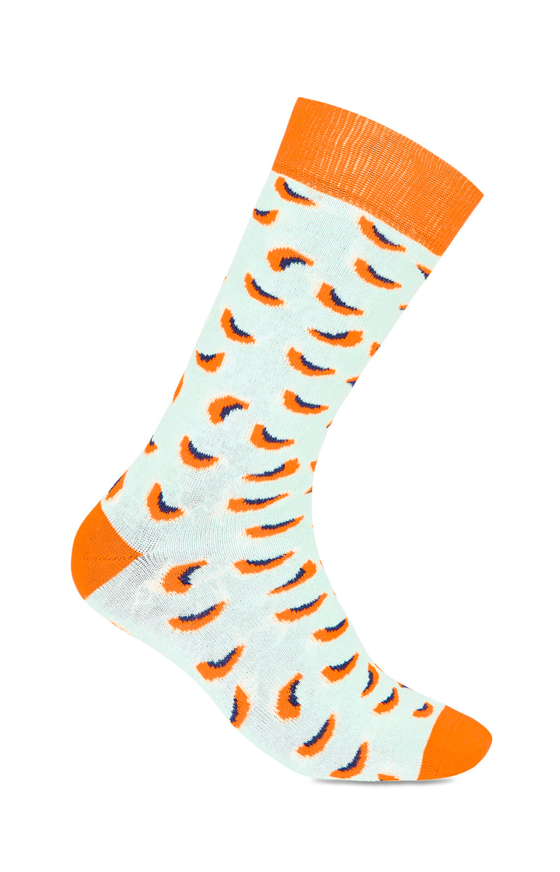 Chaussettes écru et blanc - Les Dago Melon