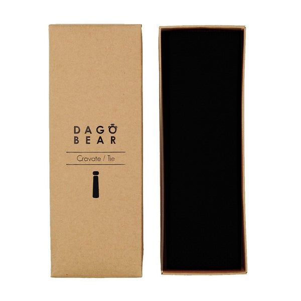 Cravate tricot noire